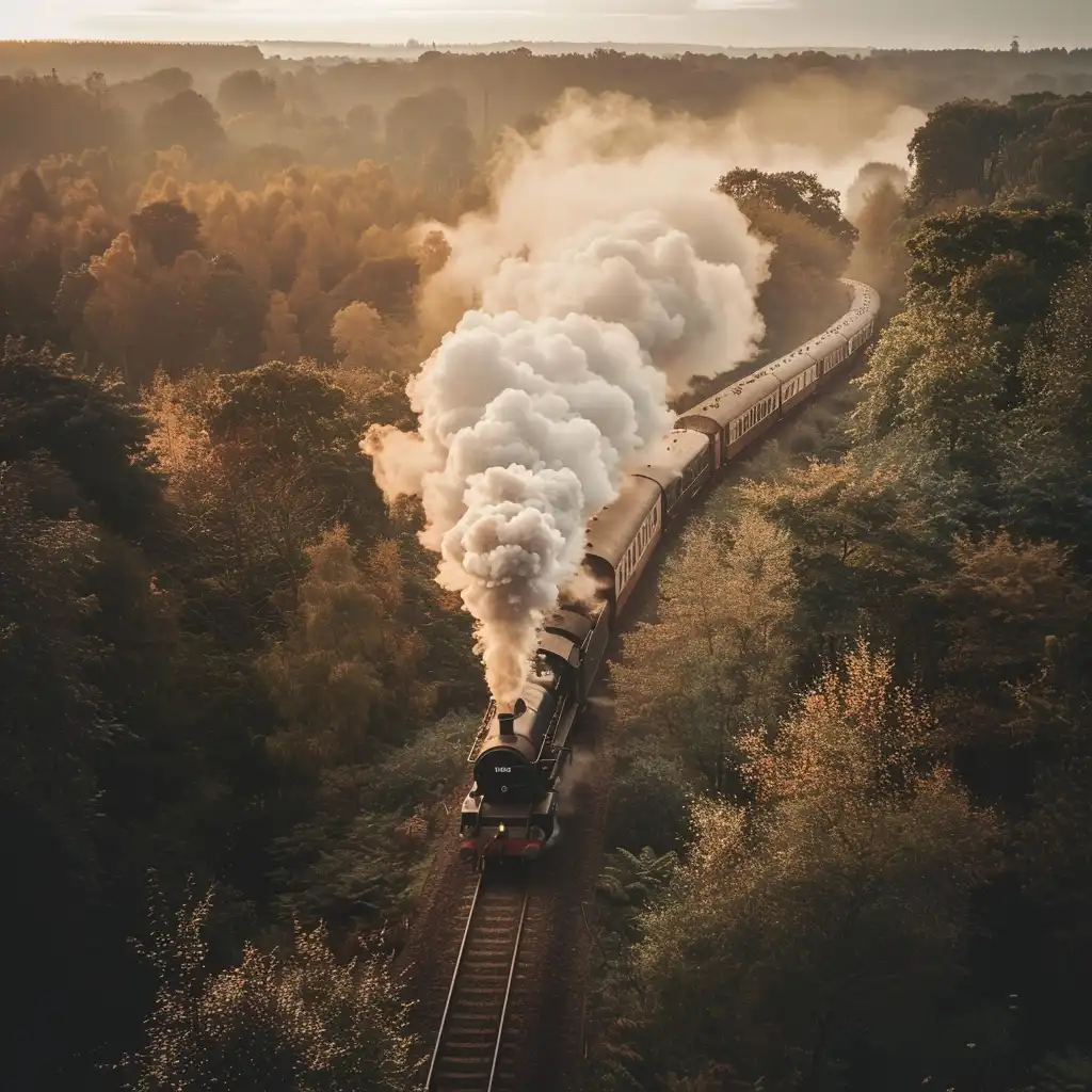 De legendarische reis van stoomlocomotieven